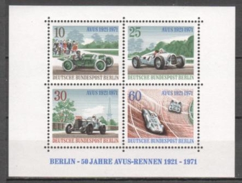 West Berlin 0397 / 0400 (BL 3) ** - 1971